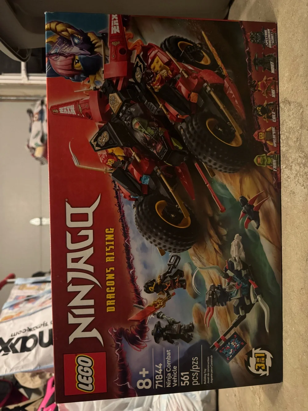 Lego Ninjago Dragon's Rising Red and Black Off-Roader